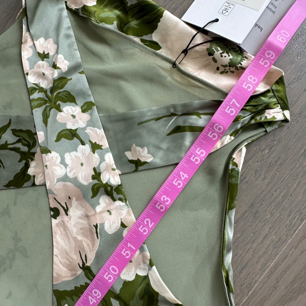 Reformation Sage Green Floral Maxi Dress - Picture 11 of 11